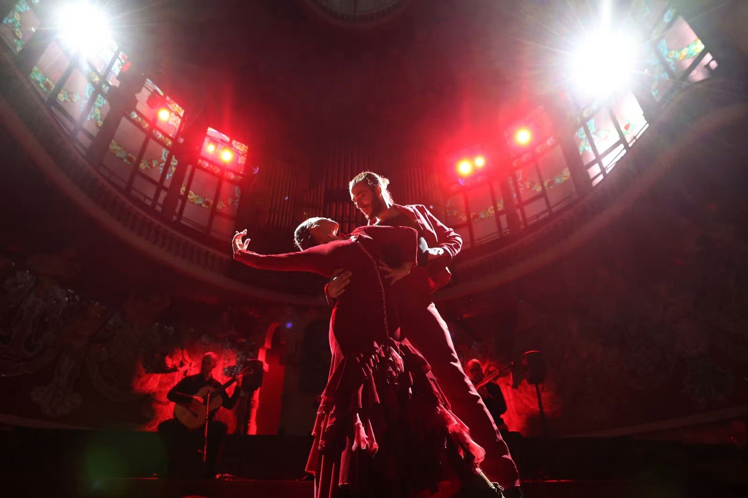 Barcelona Guitar Trio & Flamenco Dance im Palau de la Música Catalana